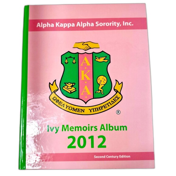 2012 Alpha Kappa Alpha AKA Sorority Ivy Memoirs Album, Hardcover, 2nd Century Ed - Picture 5 of 6